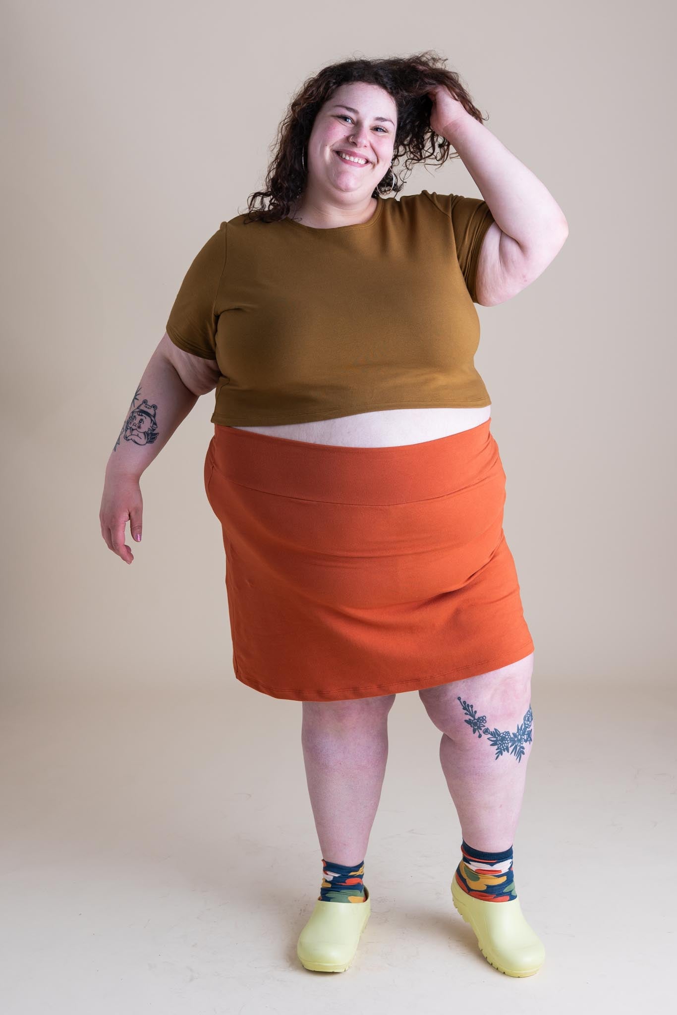 Elsa Skort in Persimmon