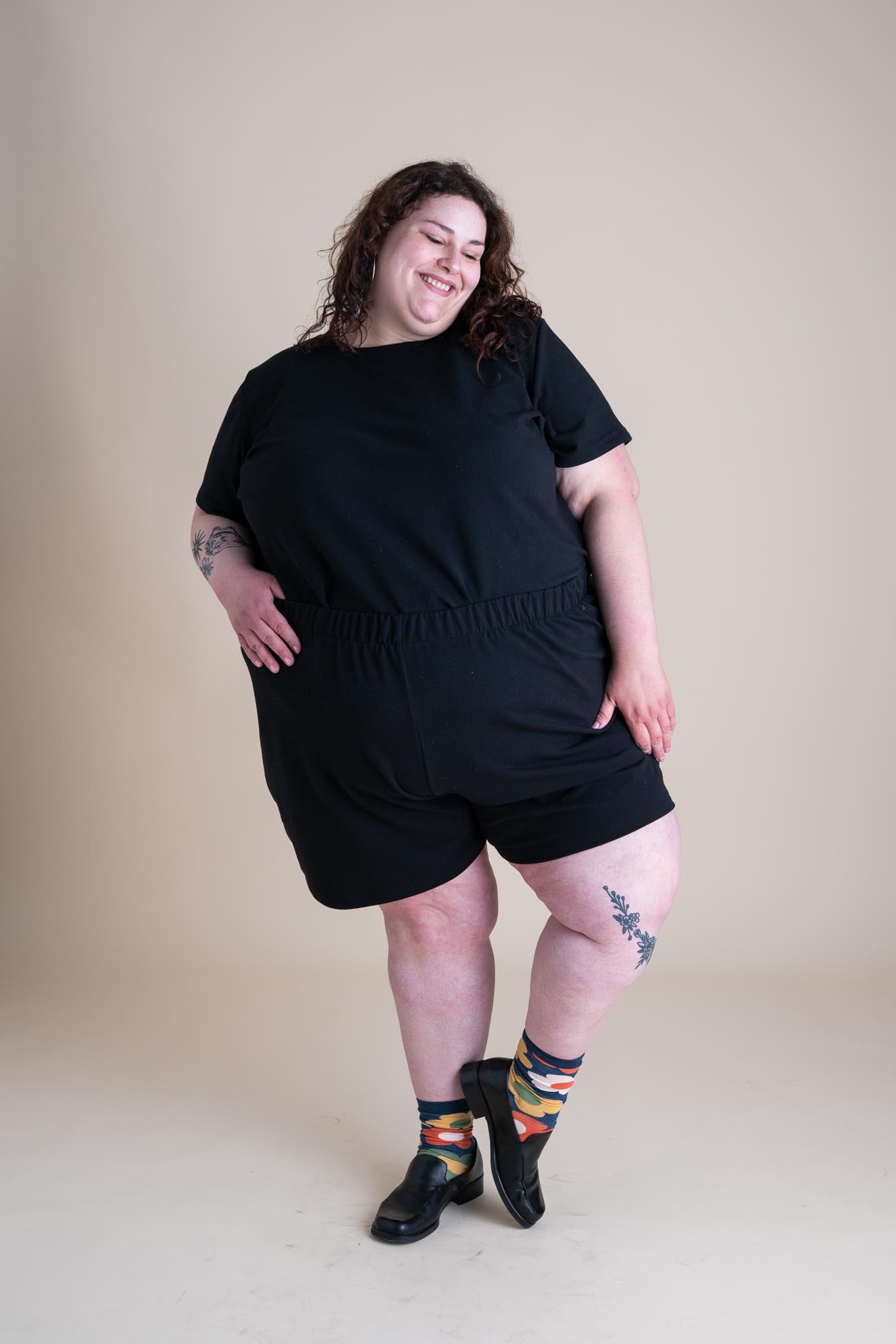 Jayne Shorts in Licorice