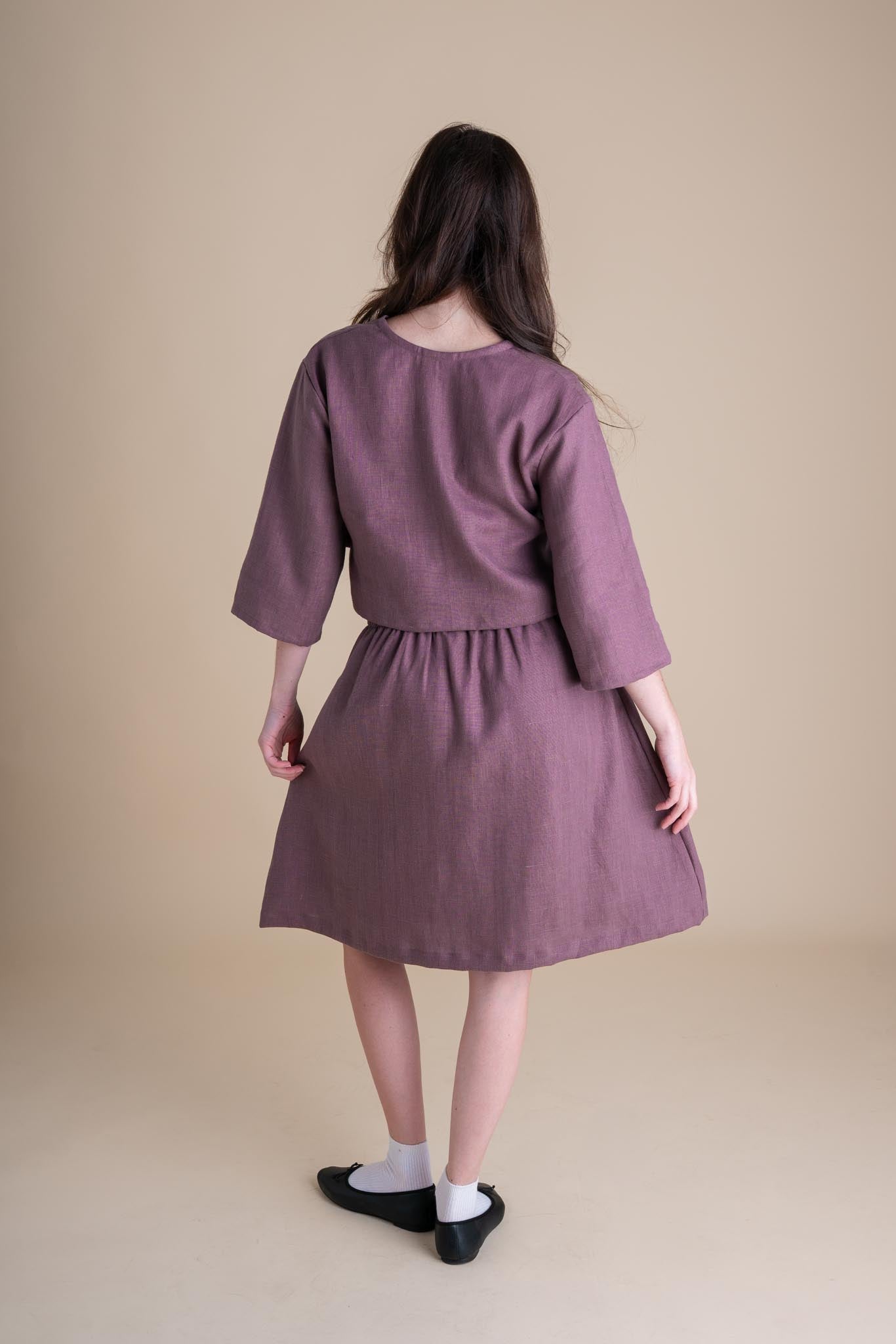 Afternoon Skirt (Updated) in Thistle