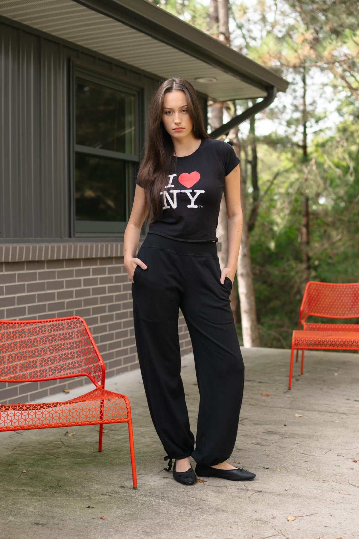 Arabesque Pants in Graphite