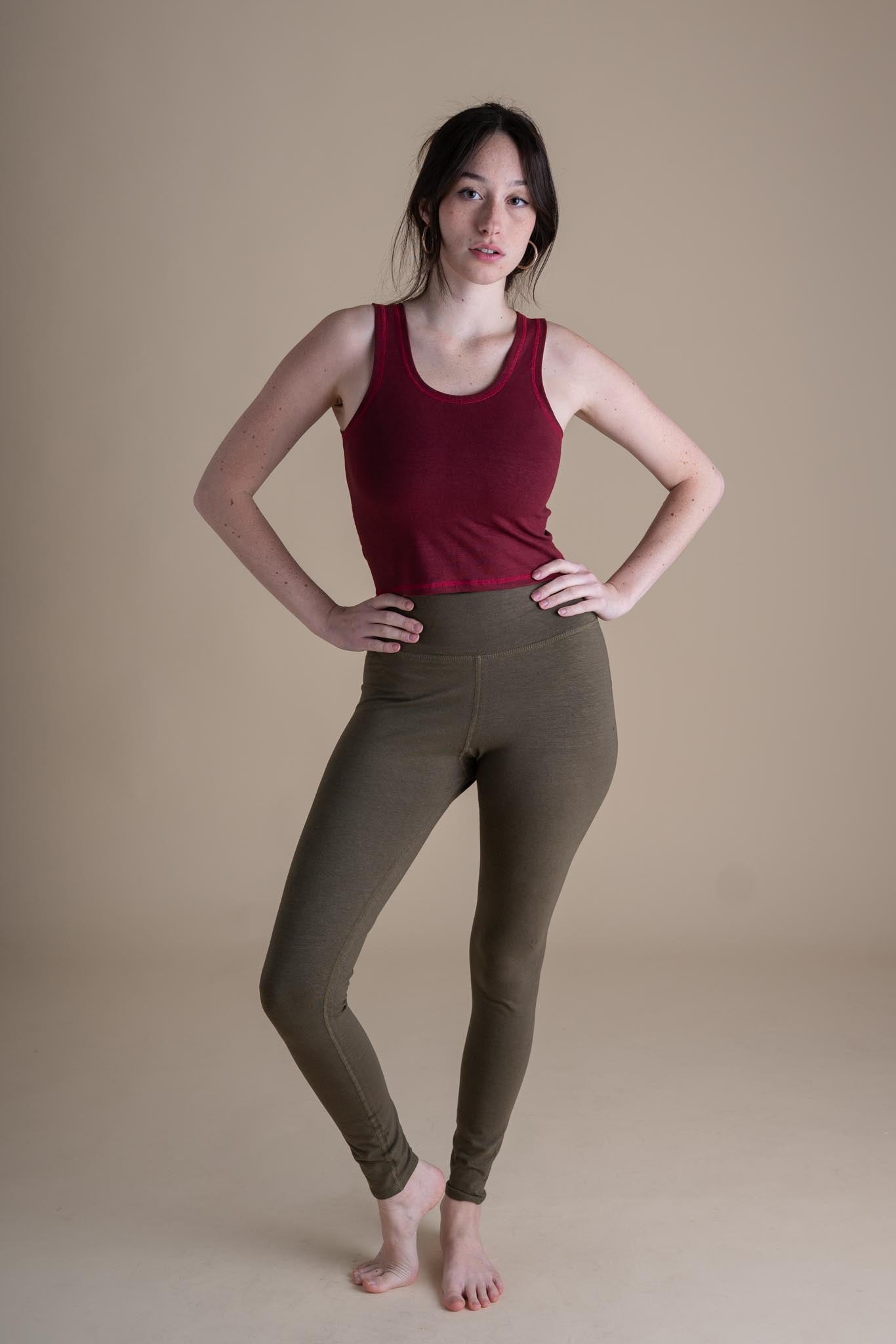 Leggings in Olive