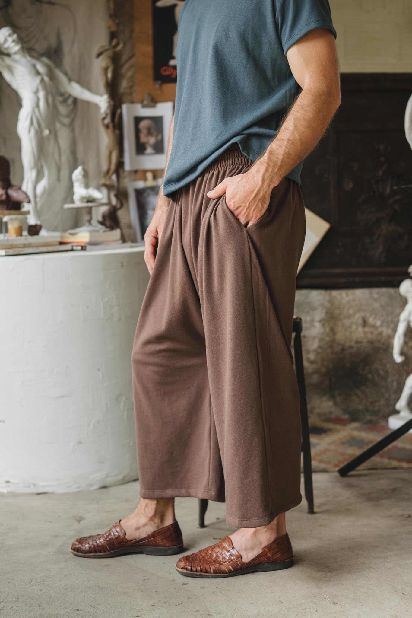 Weekend Pants (Updated) in Umber