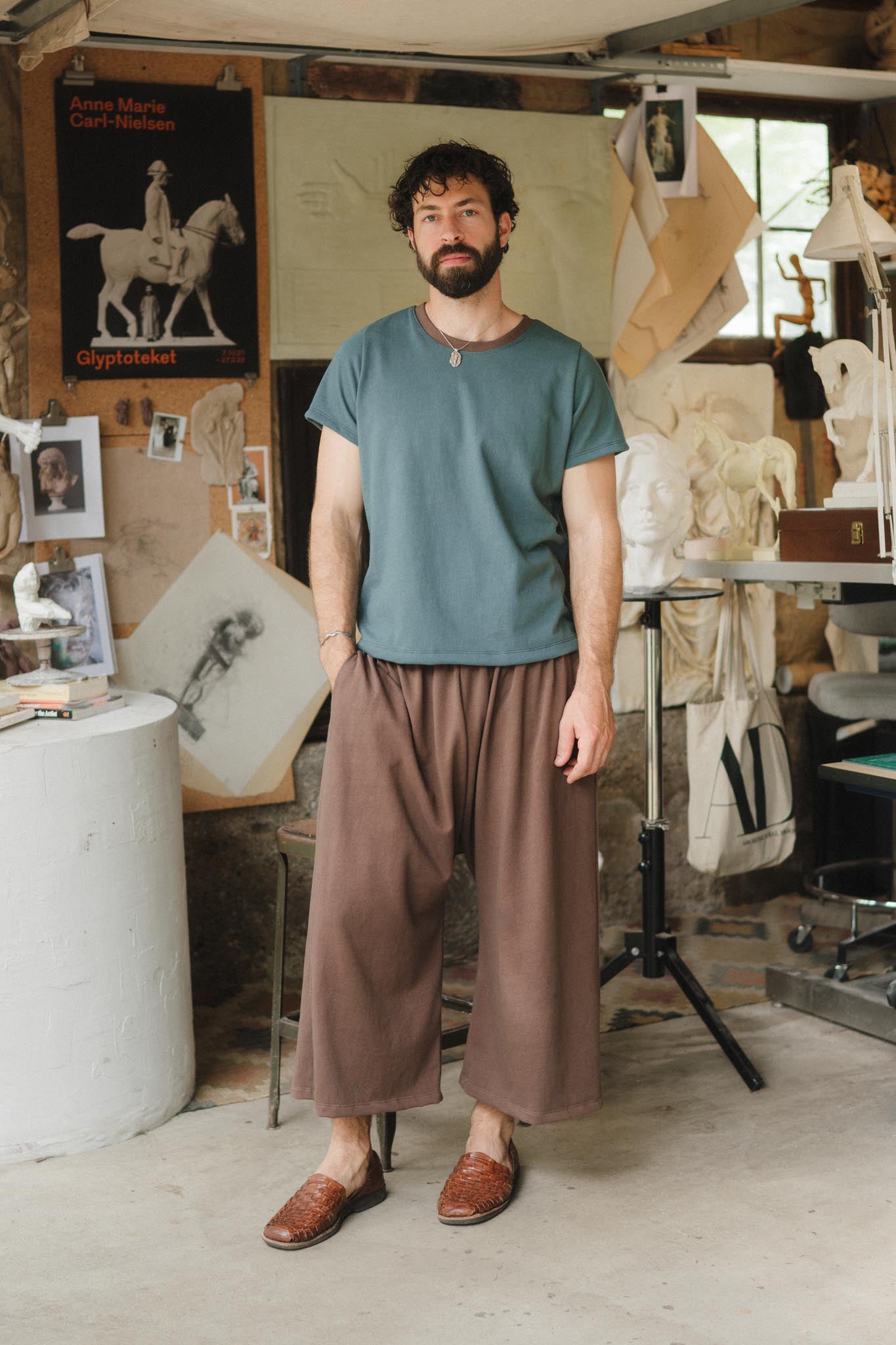 Weekend Pants (Updated) in Umber