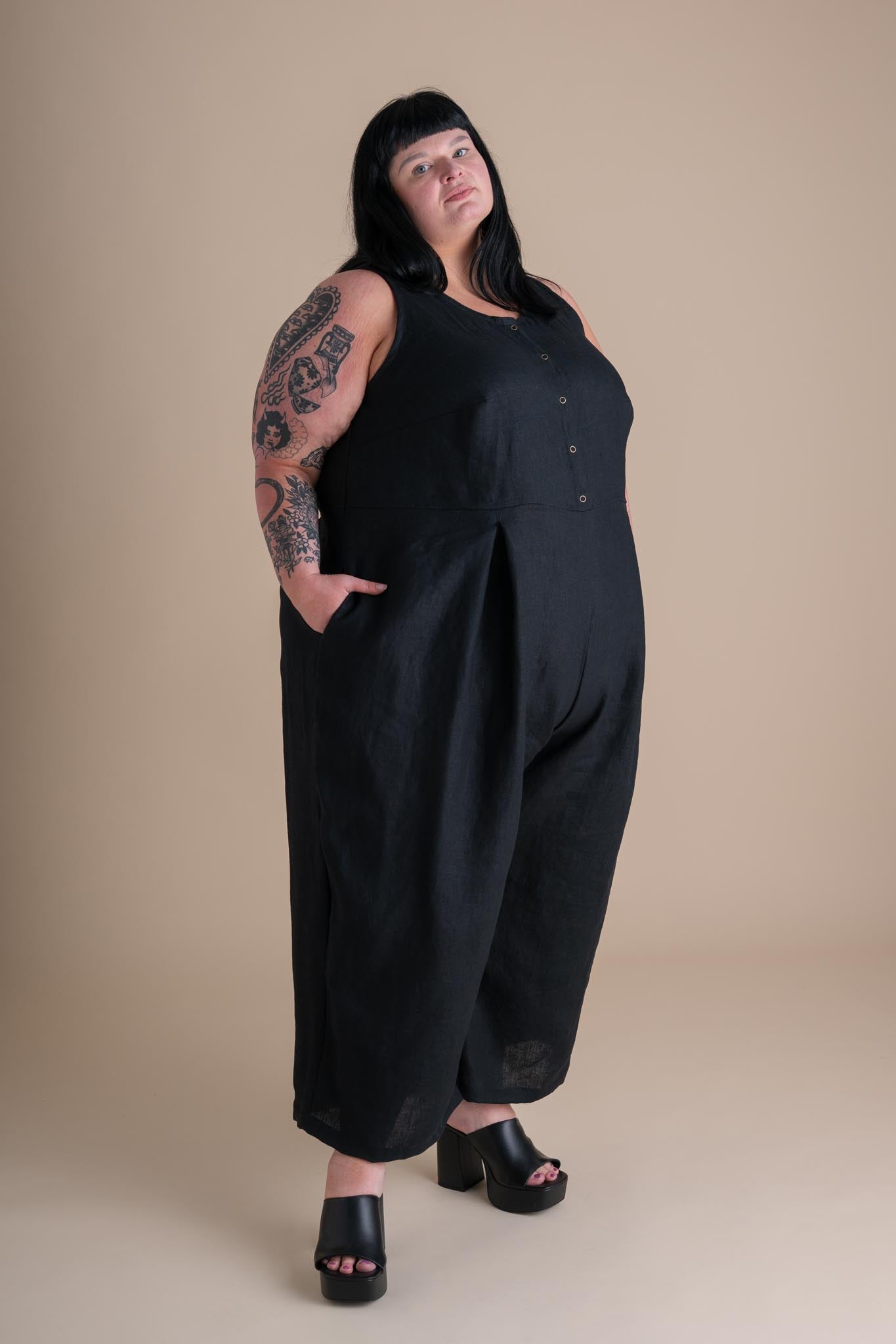 Terrace Jumpsuit (Updated) in Black