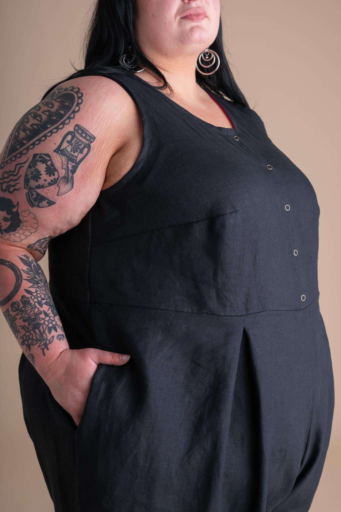 Terrace Jumpsuit (Updated) in Black