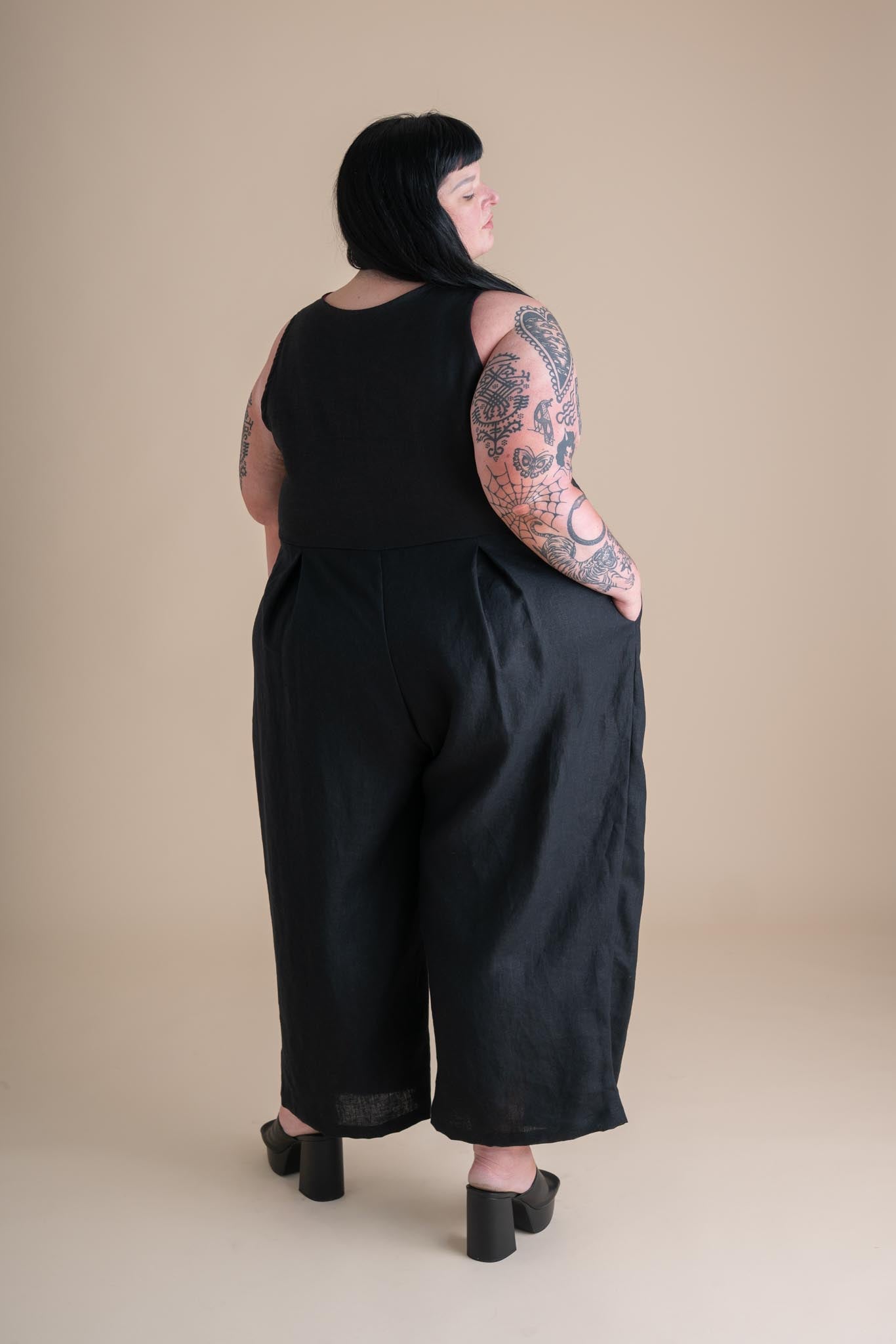 Terrace Jumpsuit (Updated) in Black