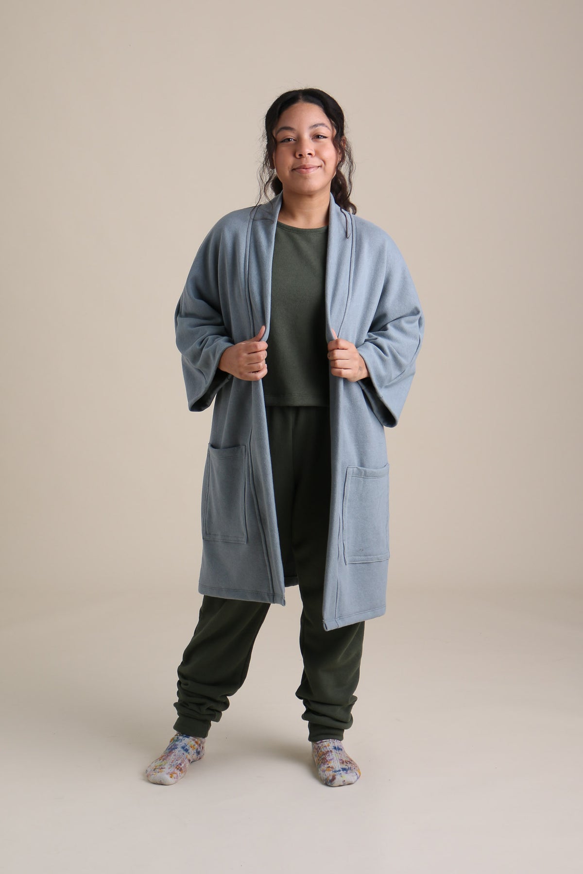 Timberline Cardigan in Juniper Conscious Clothing