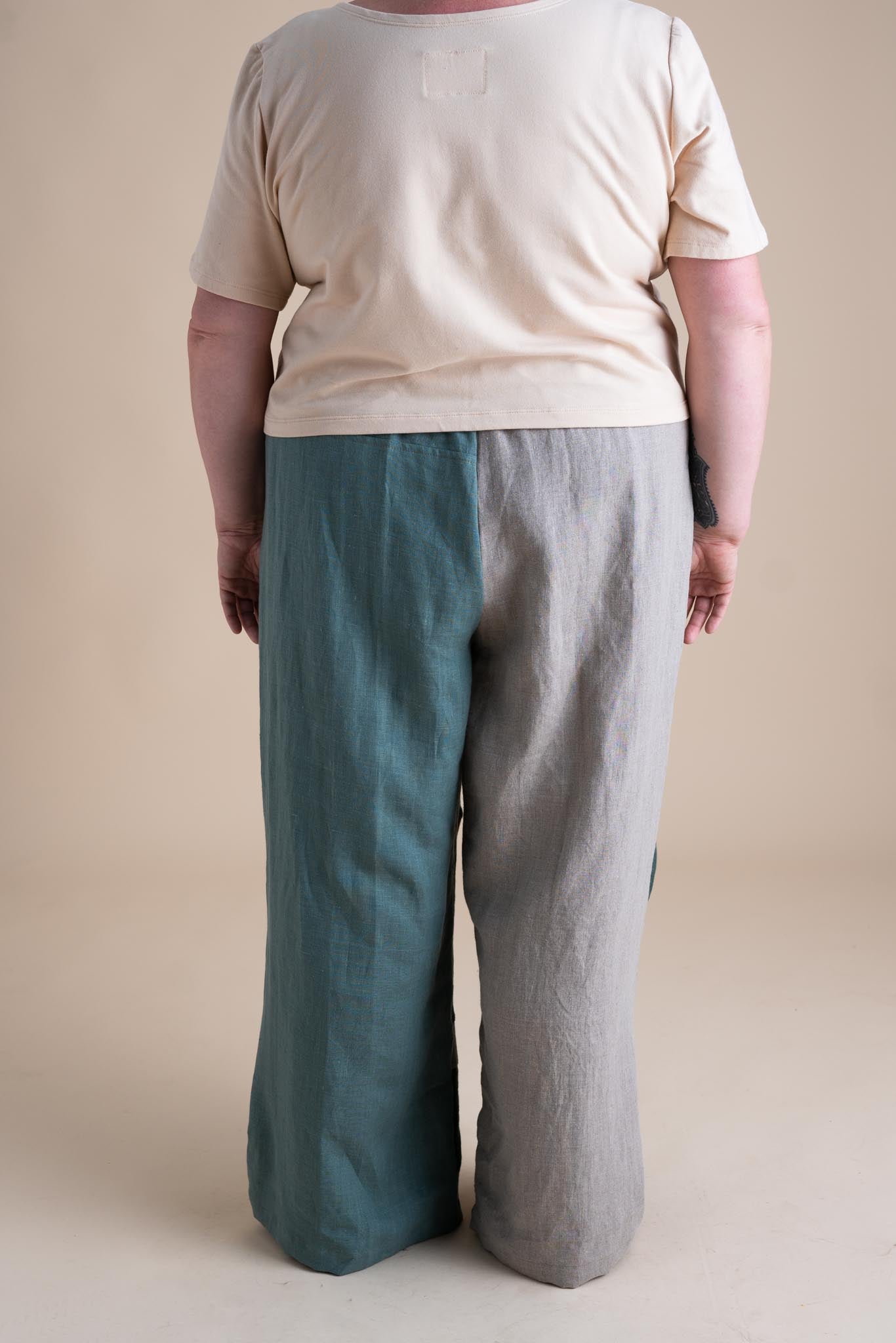 Sunset Pants 3X in Patchwork 