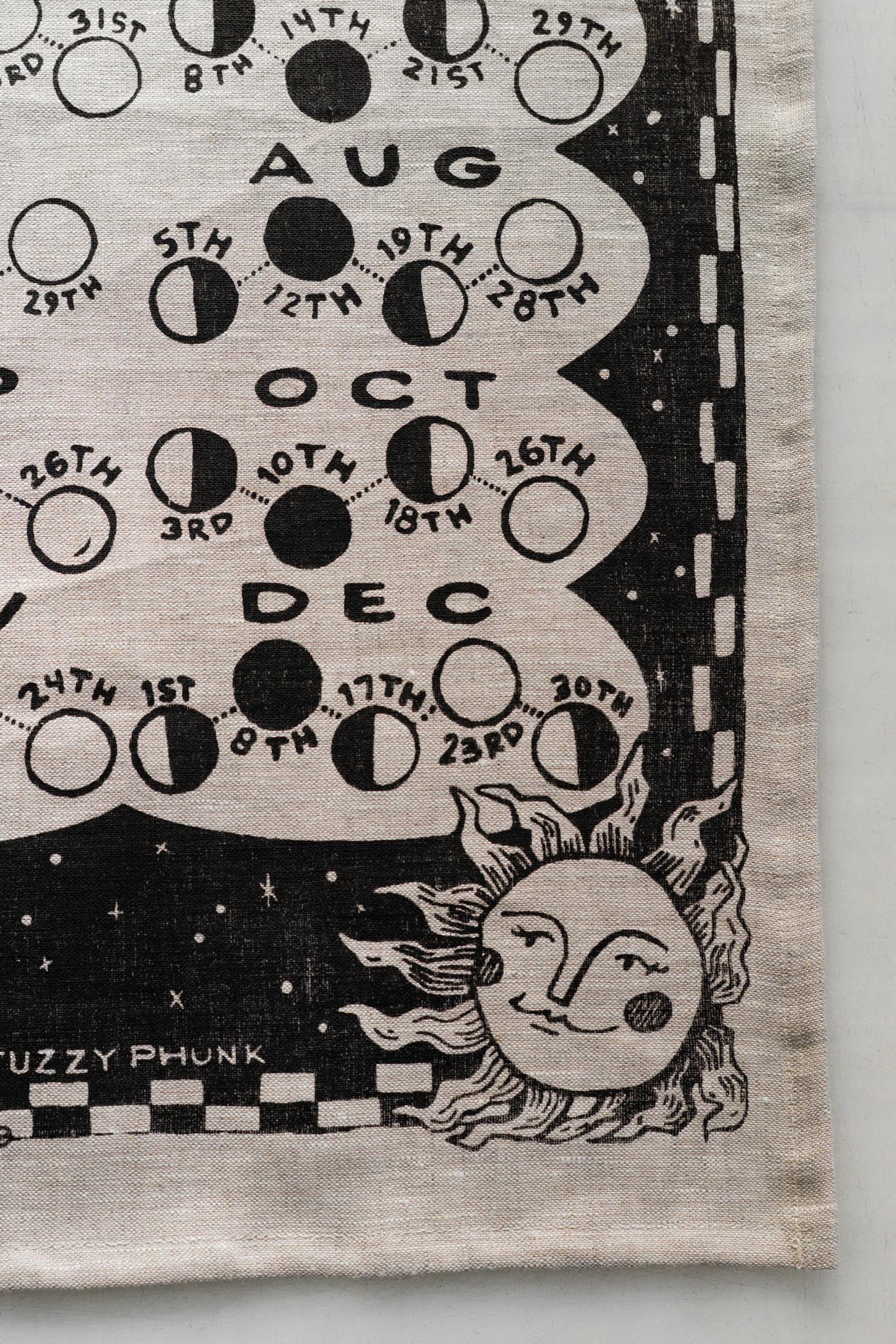 Moon Calendar in Pepper Moon