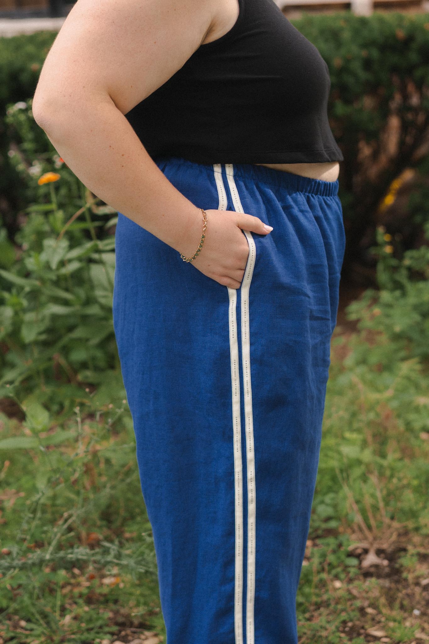 Jove Pants in Kingfisher Blue