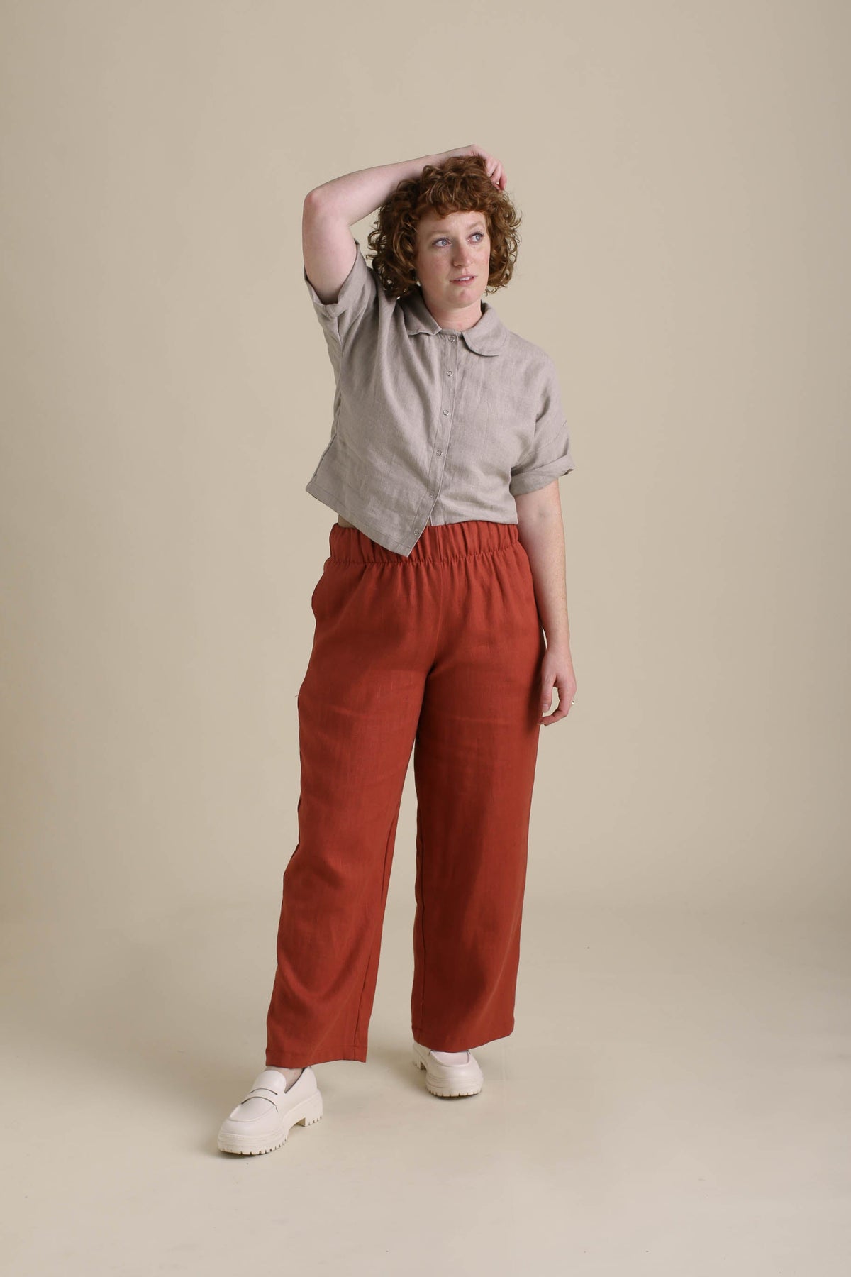 Sunset Pants in Paprika Conscious Clothing
