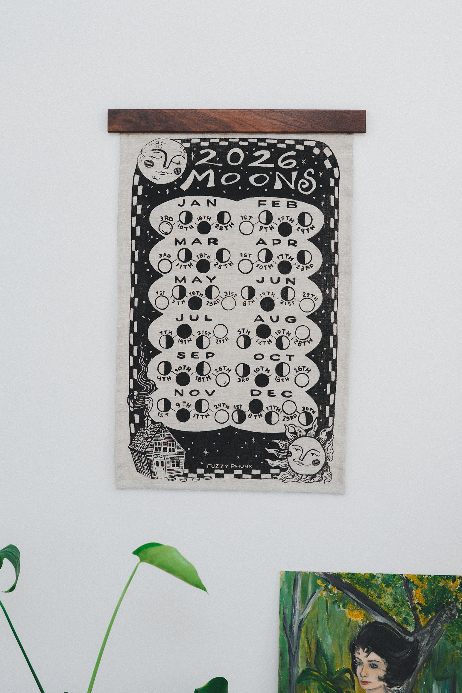 Moon Calendar in Pepper Moon