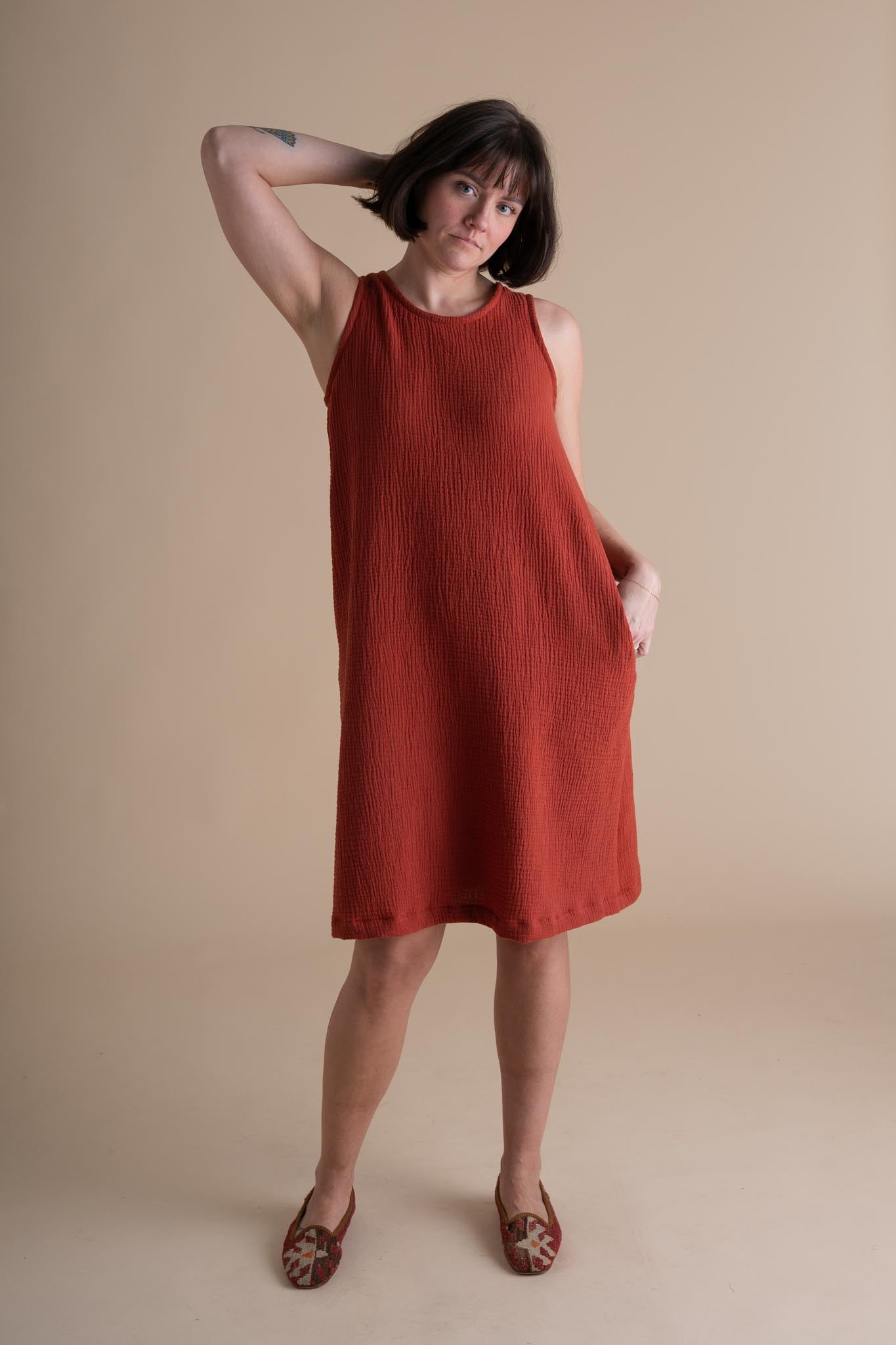 Field Dress (Updated) in Saffron