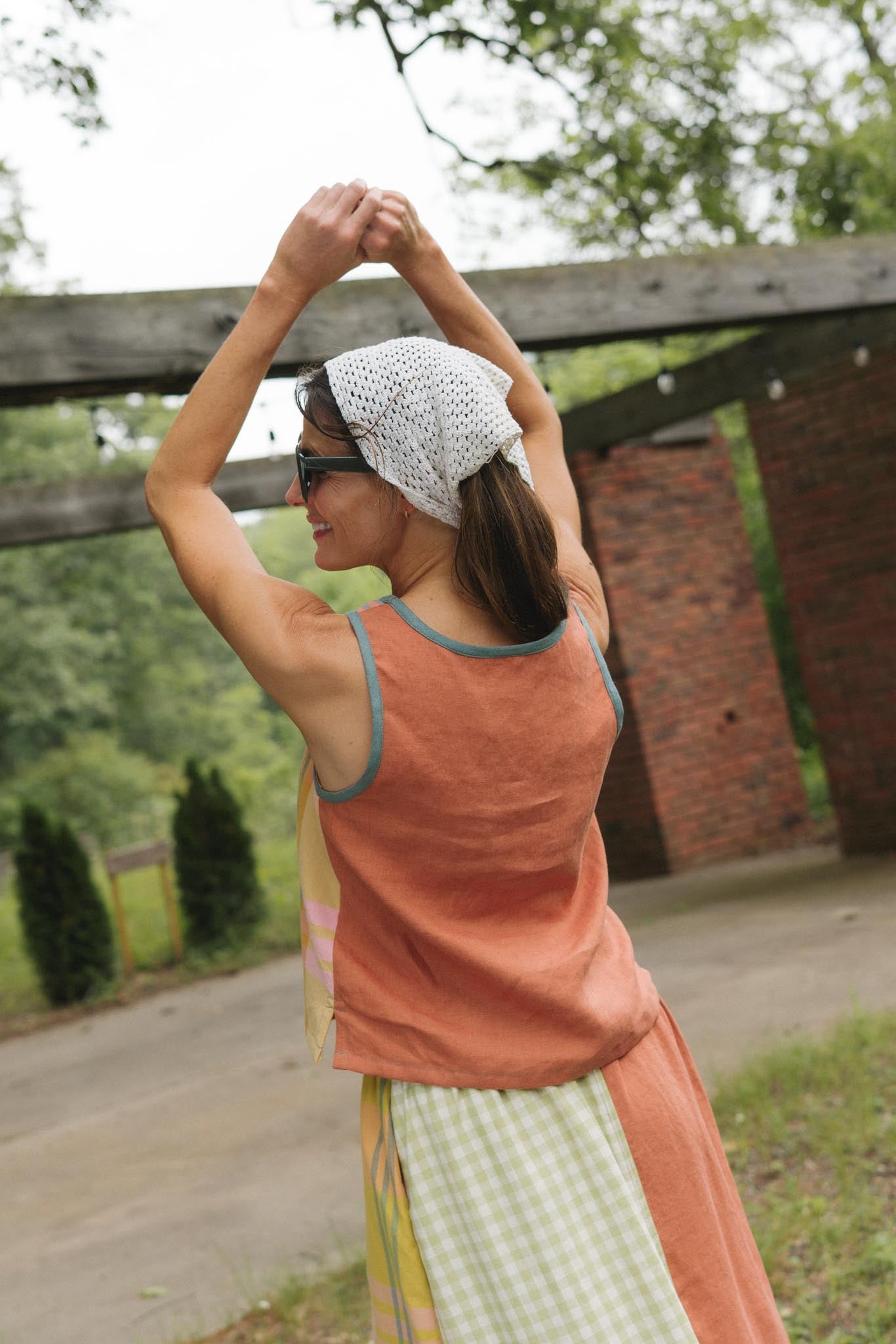 Classic Tank (Updated) in Tangerine
