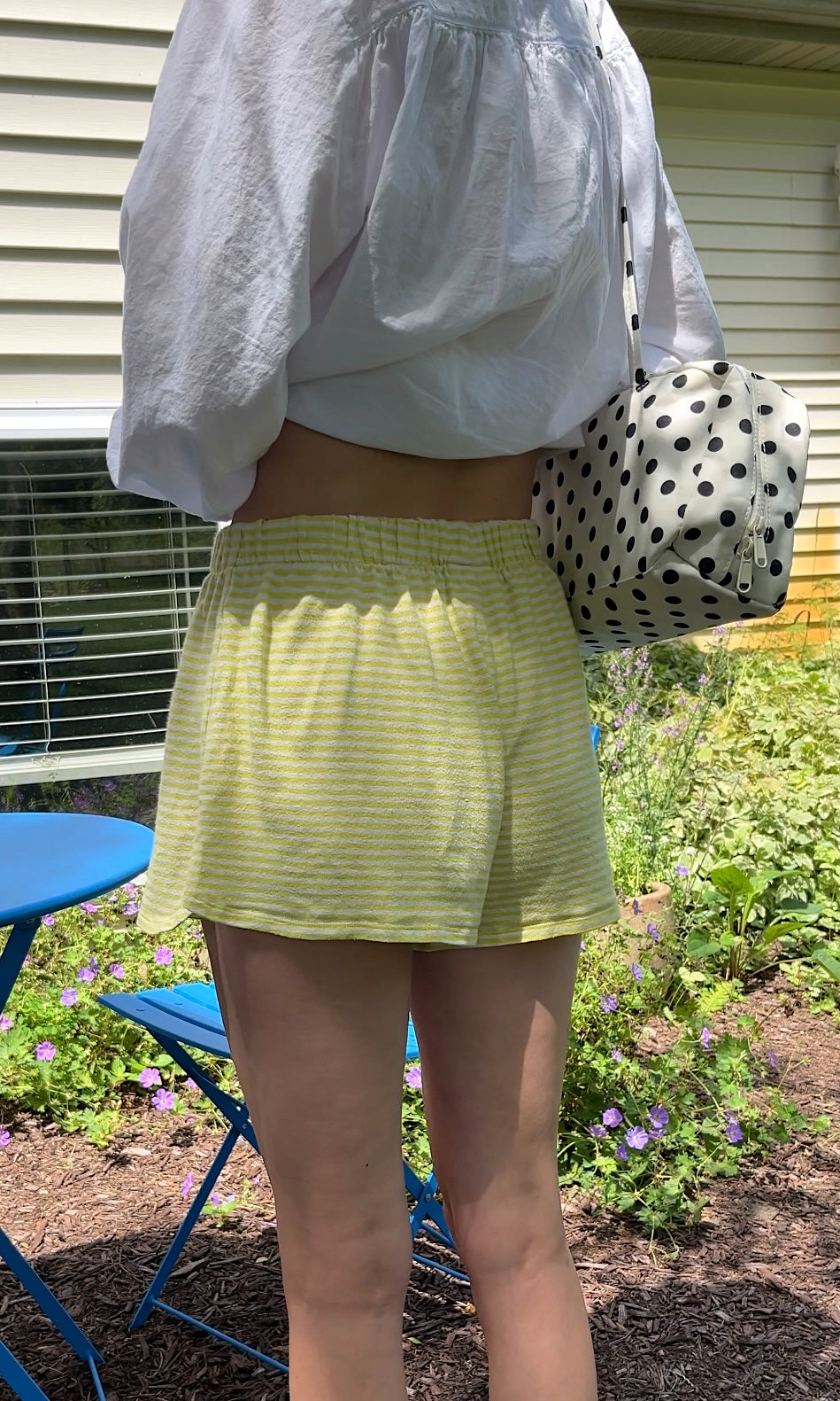 Chamomile Shorts in Zest